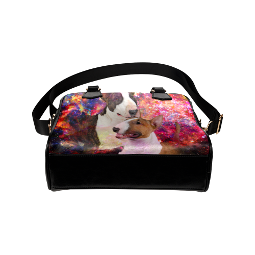 Bull Terrier Yin Yang Shoulder Handbag