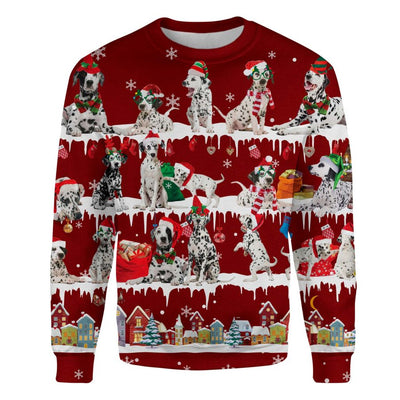 Dalmatian - Snow Christmas - Premium Sweater
