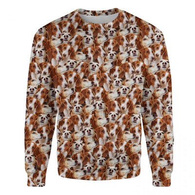 Deutsche Bracke - Full Face - Premium Sweater