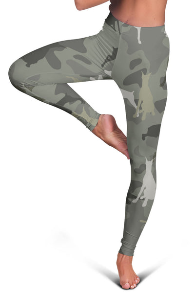 Doberman Pinscher Camo Legging