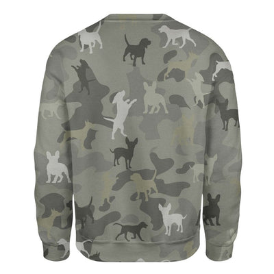Dog - Camo - Premium Sweater