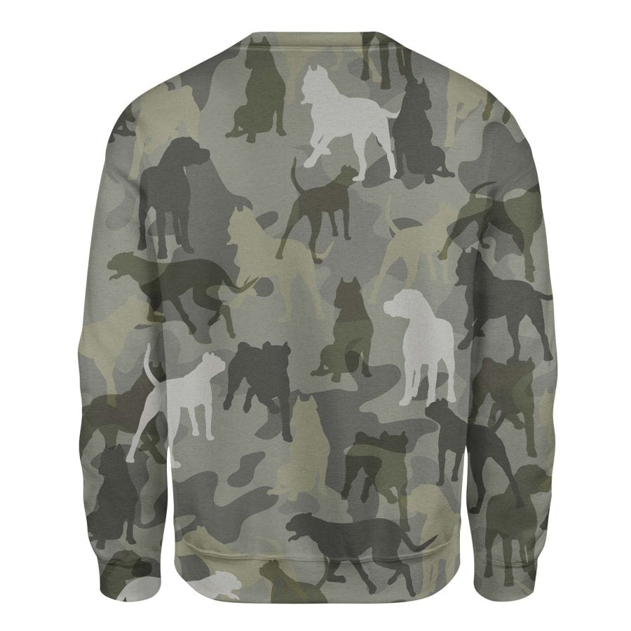 Dogo Argentino - Camo - Premium Sweater