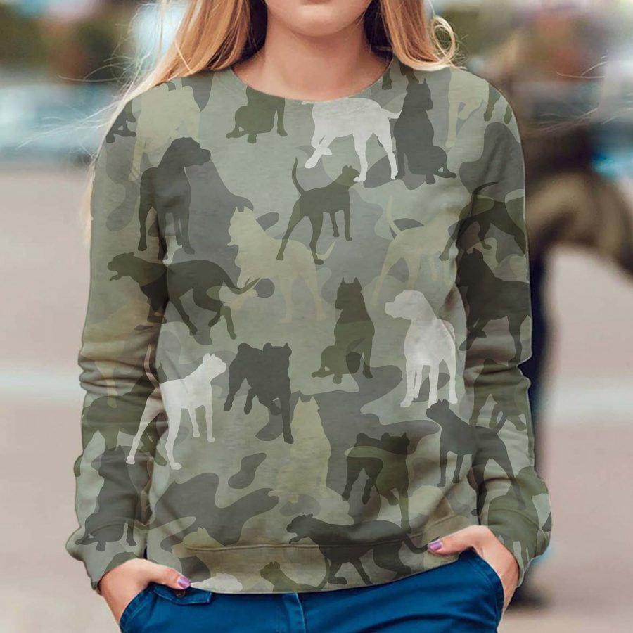 Dogo Argentino - Camo - Premium Sweater
