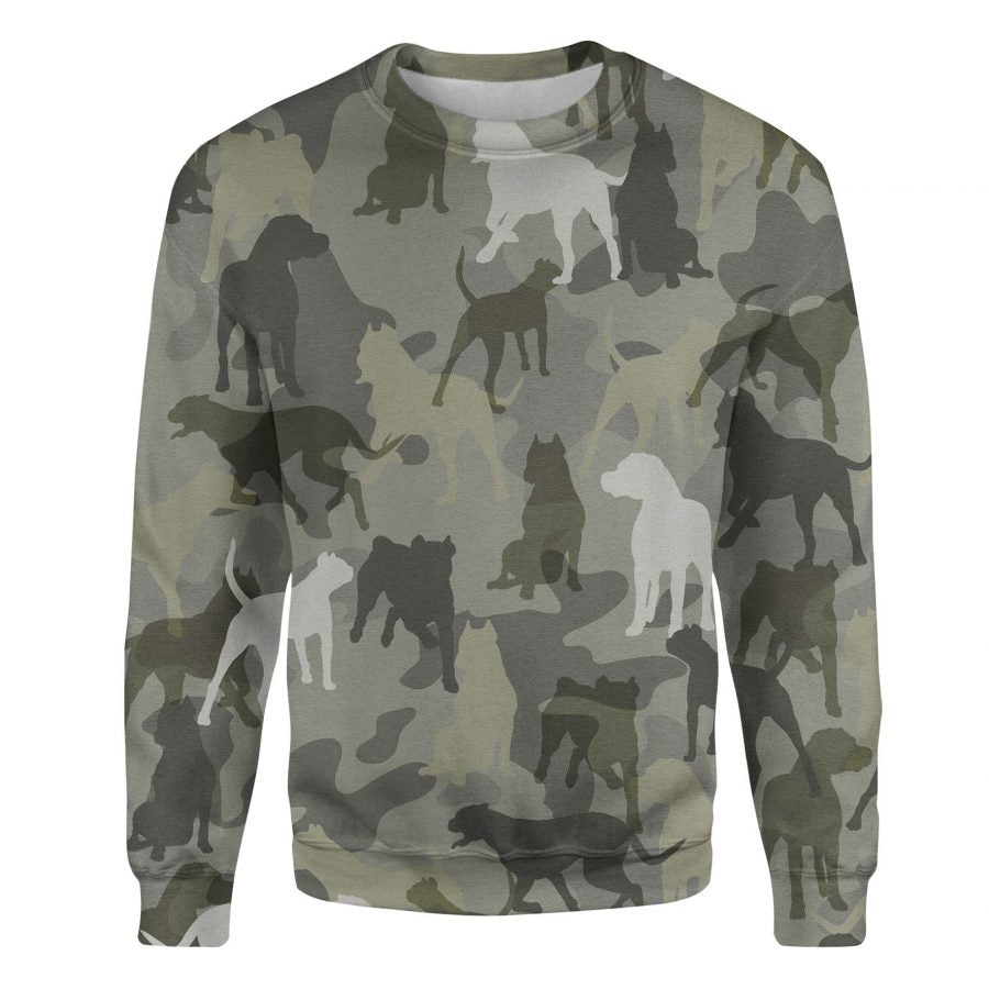 Dogo Argentino - Camo - Premium Sweater