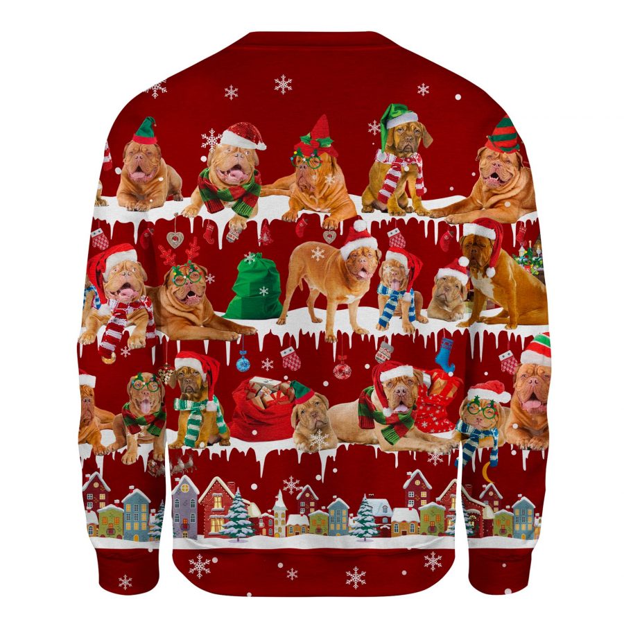 Dogue de Bordeaux - Snow Christmas - Premium Sweater