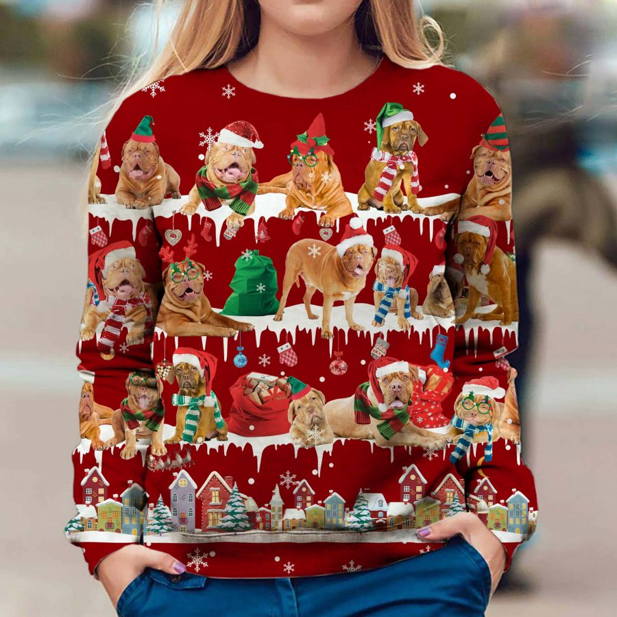 Dogue de bordeaux hot sale christmas jumper