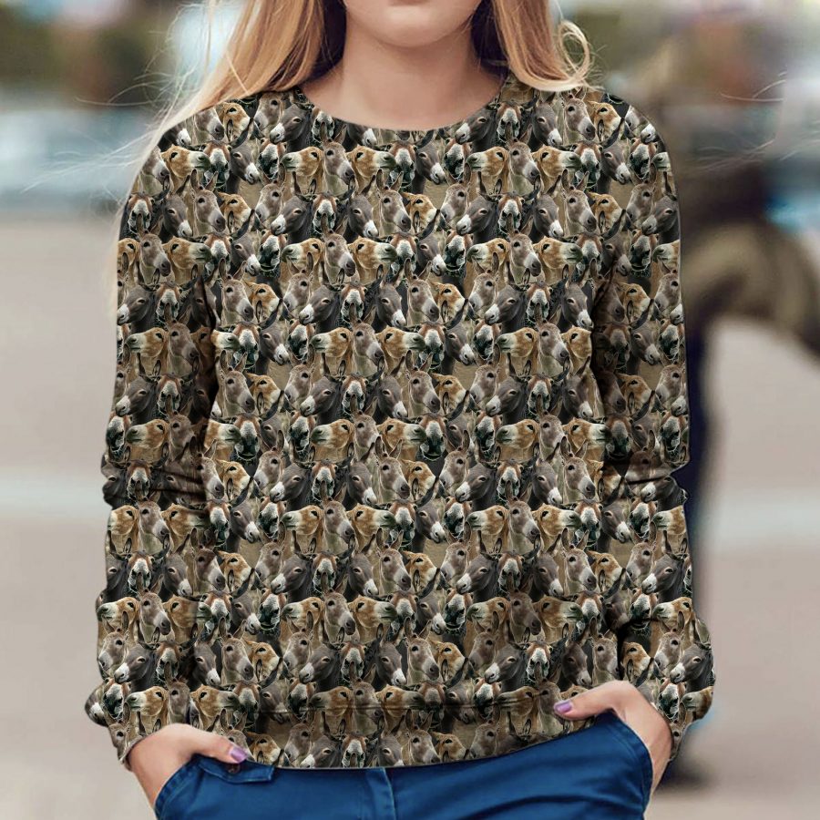 Donkey - Full Face - Premium Sweater