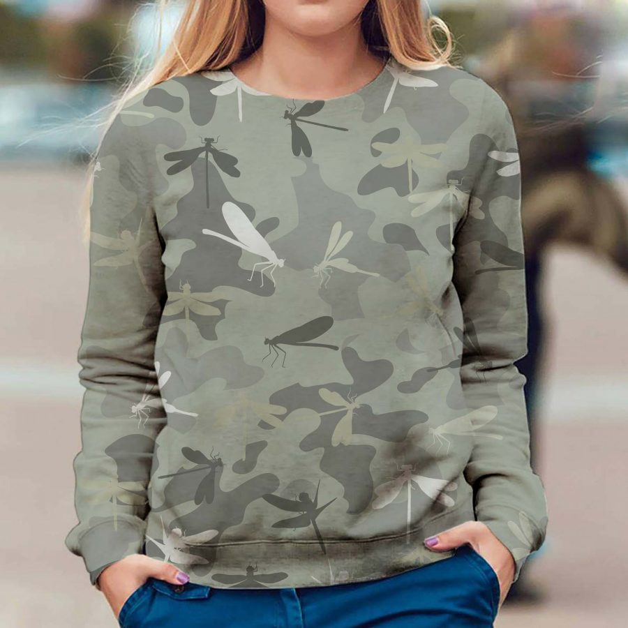 Dragonfly - Camo - Premium Sweater