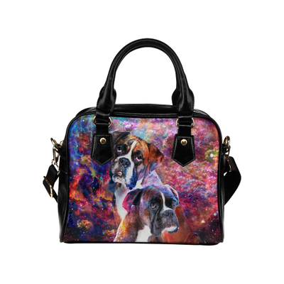 Boxer Yin Yang Shoulder Handbag