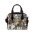 Wolf Face Shoulder Handbag