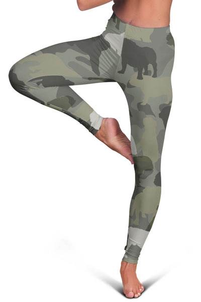 English Bulldog Camo Legging