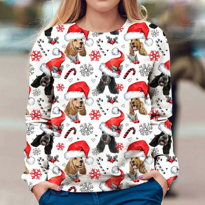 English Cocker Spaniel - Xmas Decor - Premium Sweater