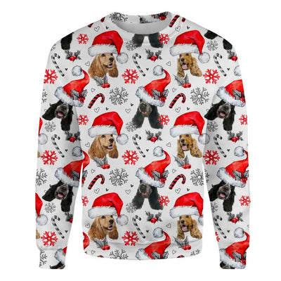 English Cocker Spaniel - Xmas Decor - Premium Sweater