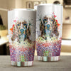 English Cocker Spaniel Art Color Tumbler Cup