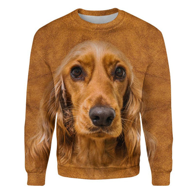 English Cocker Spaniel - Face Hair - Premium Sweater