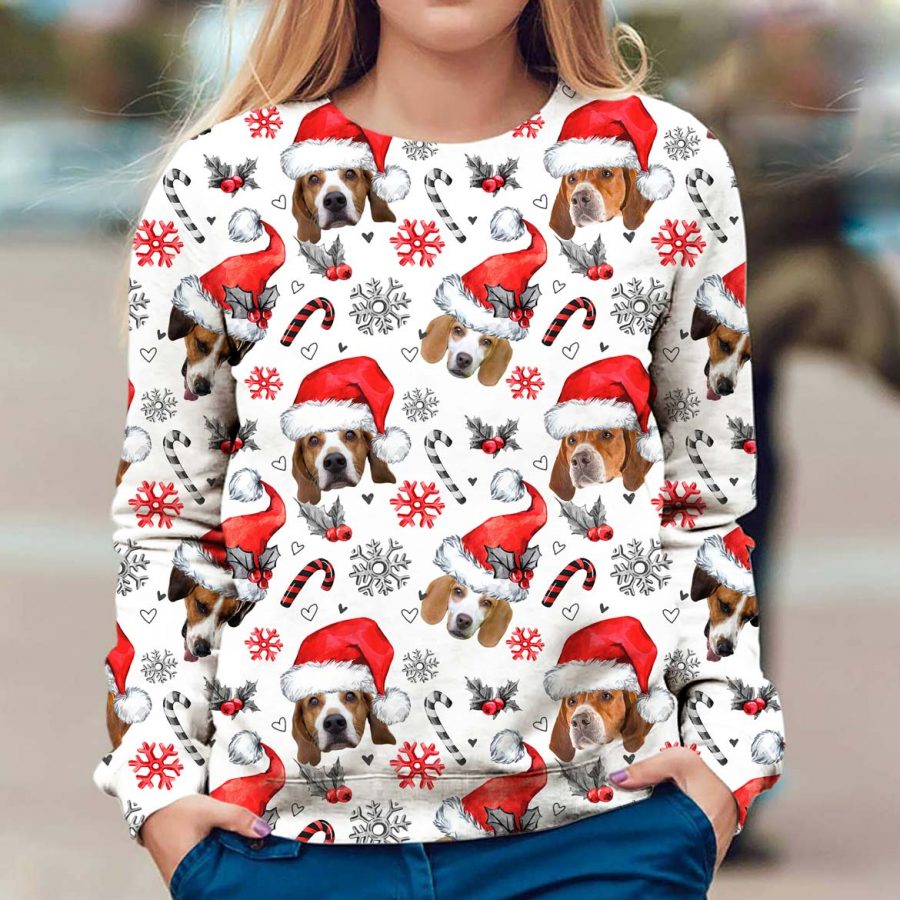 English Foxhound - Xmas Decor - Premium Sweater