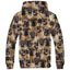 English Mastiff Full Face Fleece Hoodie