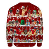 English Mastiff - Snow Christmas - Premium Sweater