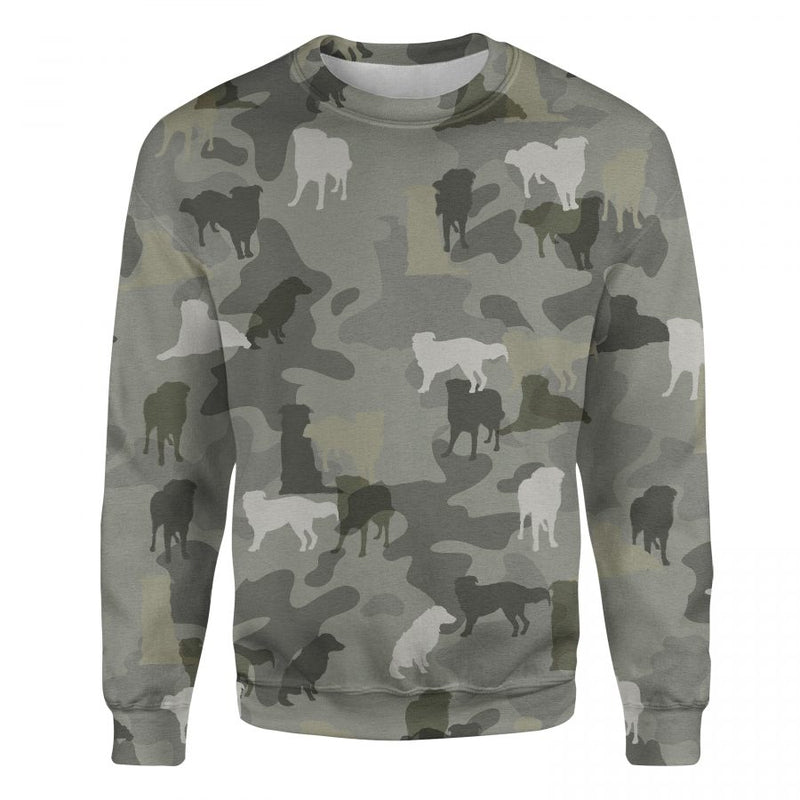 English Shepherd - Camo - Premium Sweater