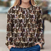 English Springer Spaniel - Full Face - Premium Sweater