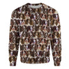 English Springer Spaniel - Full Face - Premium Sweater
