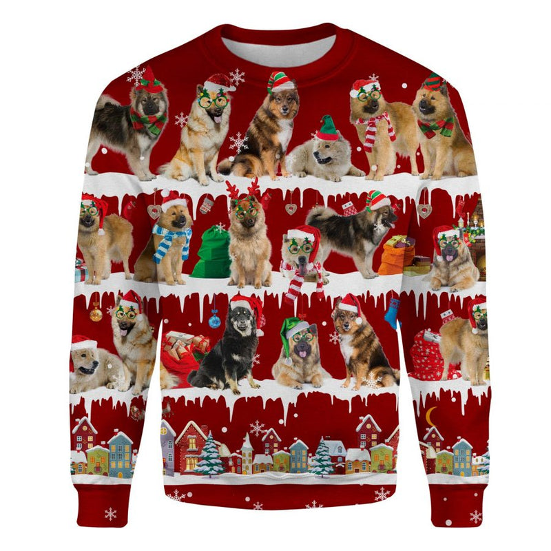 Eurasier - Snow Christmas - Premium Sweater