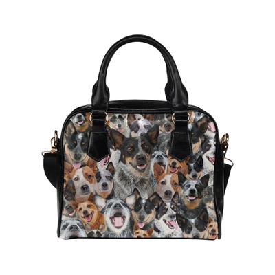 Australian Cattle Face Shoulder Handbag