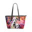 Dalmatian Leather Tote Bag