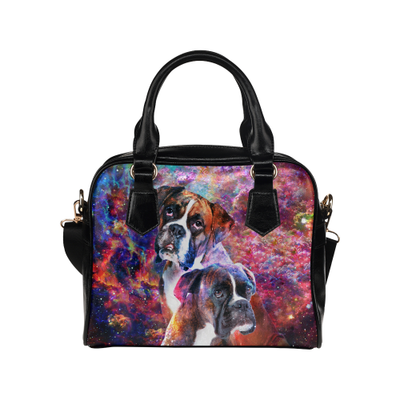 Boxer Yin Yang Shoulder Handbag