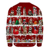 Finnish Lapphund - Snow Christmas - Premium Sweater