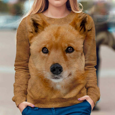 Finnish Spitz - Face Hair - Premium Sweater
