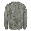 Flamingos - Camo - Premium Sweater