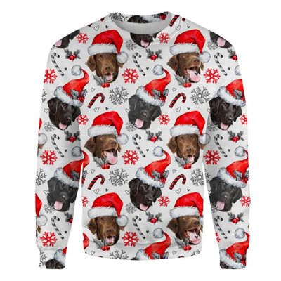 Flat Coated Retriever - Xmas Decor - Premium Sweater