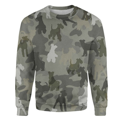 Fox Terrier - Camo - Premium Sweater