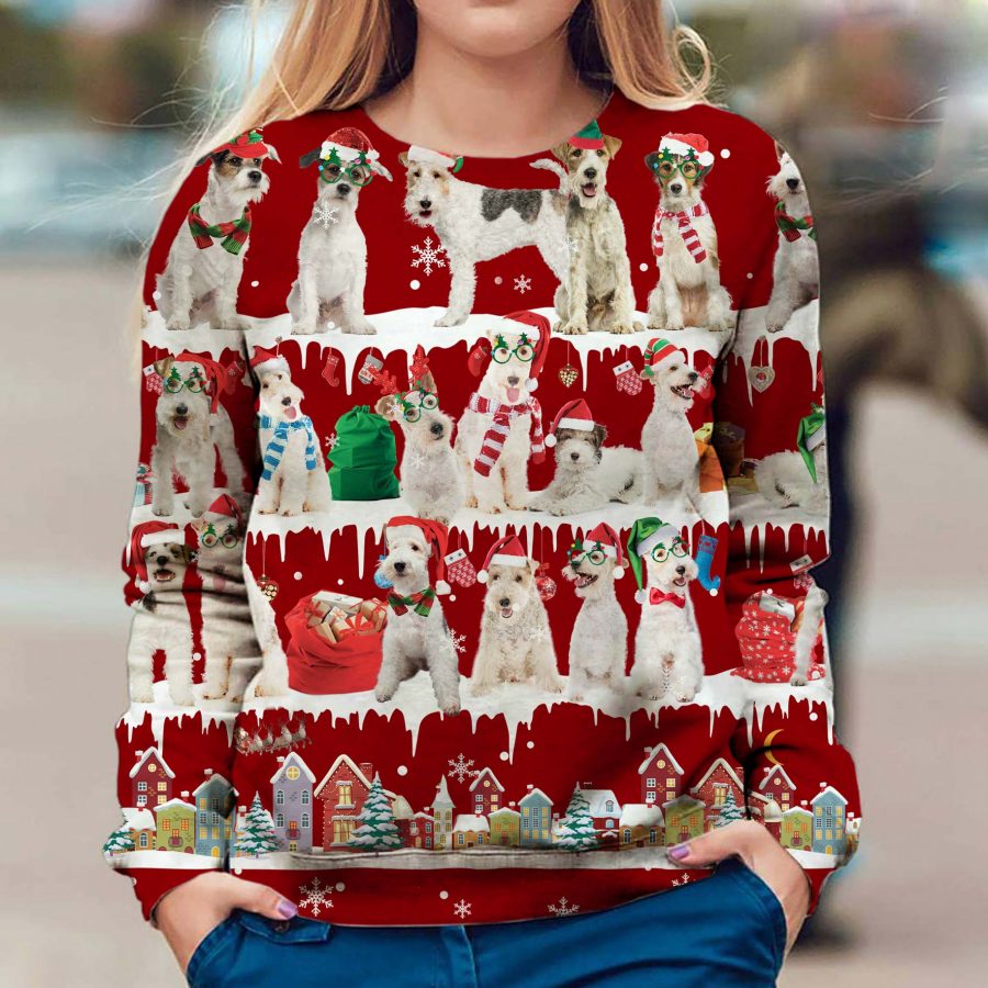 Fox Terrier - Snow Christmas - Premium Sweater