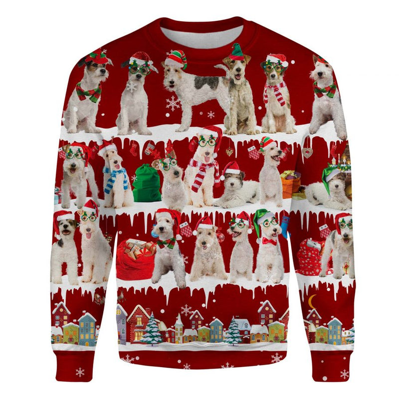 Fox Terrier - Snow Christmas - Premium Sweater