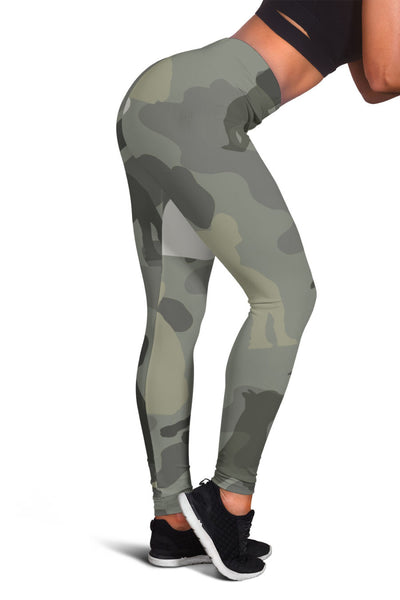 French Bulldog Camo Legging
