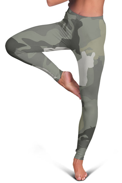 French Bulldog Camo Legging
