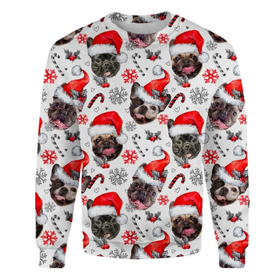 French Bulldog - Xmas Decor - Premium Sweater