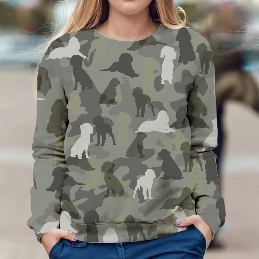 French Spaniel - Camo - Premium Sweater
