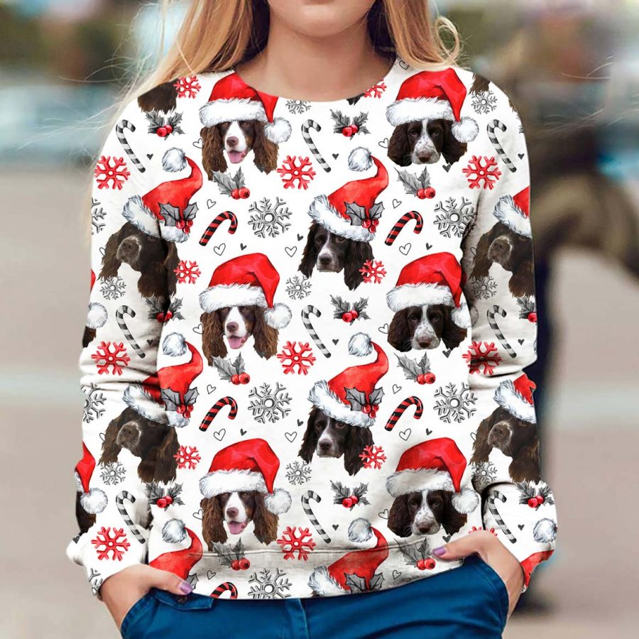 French Spaniel - Xmas Decor - Premium Sweater