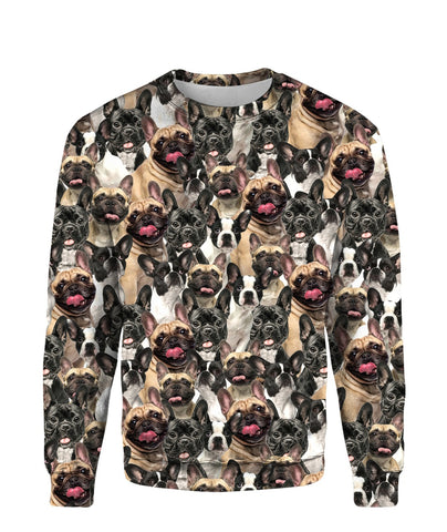 French Bulldog - Full Face - Premium Sweater