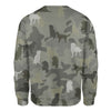 German Longhaired Pointer - Camo - Premium Sweater