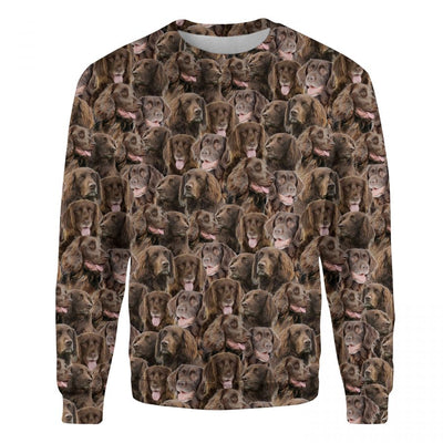 German Longhaired Pointer - Full Face - Premium Sweater