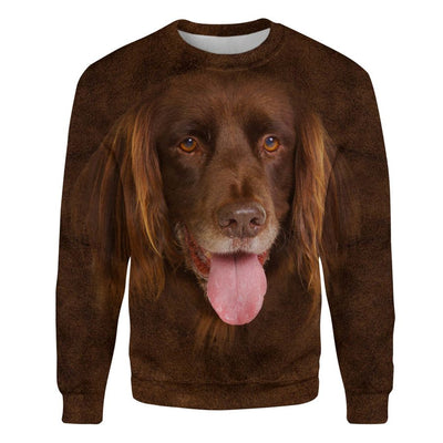 German Longhaired Pointer - Face Hair - Premium Sweater
