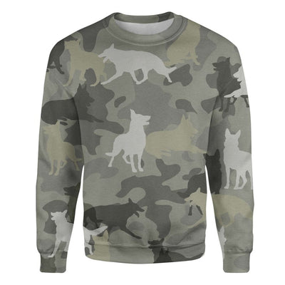 German Shepherd - Camo - Premium Sweater