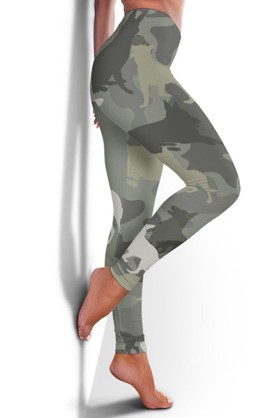 German Shepherd Camo Legging