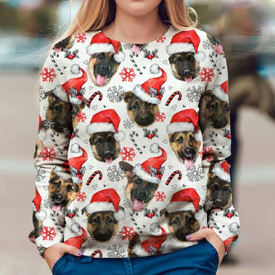 German Shepherd - Xmas Decor - Premium Sweater