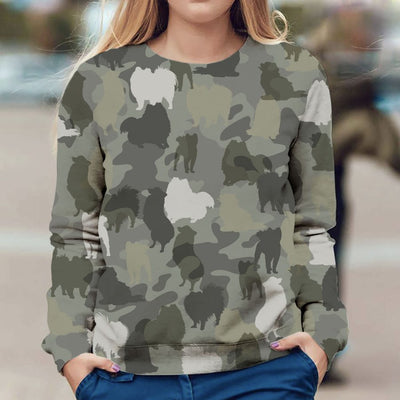 German Spitz - Camo - Premium Sweater