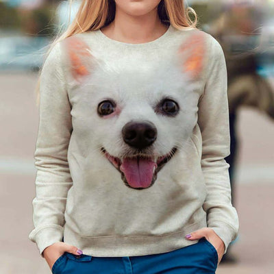 German Spitz - Face Hair - Premium Sweater